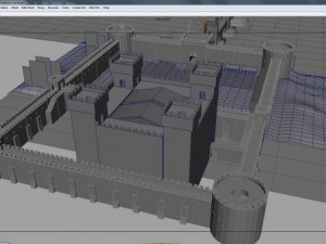 medieval castle Modelo 3D