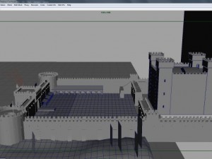 medieval castle Modelo 3D
