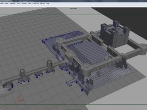 medieval castle Modelo 3D