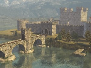 medieval castle Modelo 3D