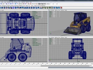 mini loader Model 3D