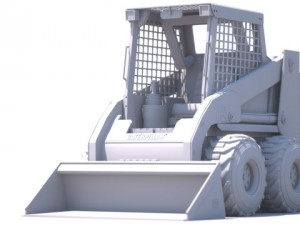 mini loader Model 3D