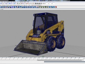 mini loader Model 3D