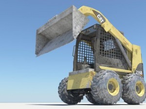 mini loader Model 3D