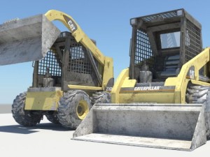 mini loader Model 3D