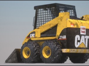 mini loader Model 3D