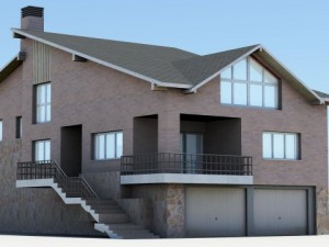 detached house 1 3D Модель