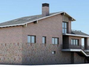 detached house 2 3D Model