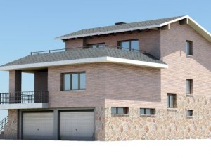detached house 2 3D Model
