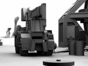 hadleys hope colony set 3D 模型