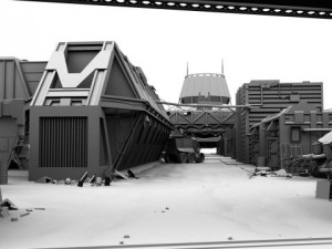 hadleys hope colony set 3D 模型