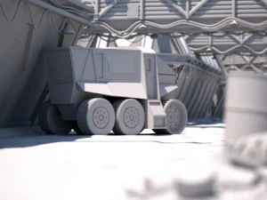 hadleys hope colony set 3D Model