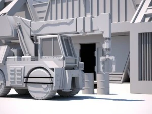 hadleys hope colony set 3D Model