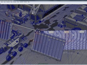hadleys hope colony set 3D 模型