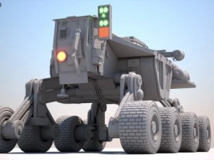 조던 트랙터 3D 모델