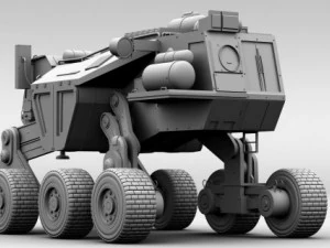 조던 트랙터 3D 모델