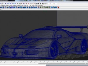 mclaren f1 gtr 3D Model