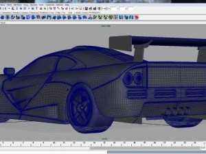 mclaren f1 gtr 3D Model