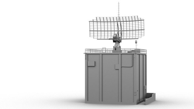 radar station 3Dモデル .c4d .max .obj .3ds .fbx .stl .blend 