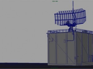 radar station 3Dモデル