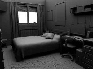 the room 3D Model
