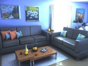 soggiorno Modello 3D