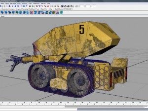 service robot 3D Model