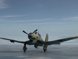 junker stuka 87 3D Model
