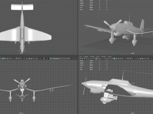 junker stuka 87 Model 3D