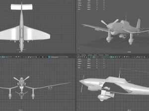 junker stuka 87 3D Model