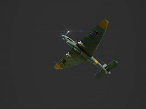 junker stuka 87 Model 3D