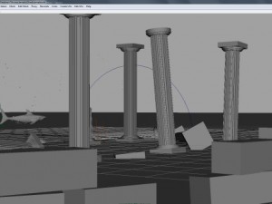 shark temple 3D मॉडल