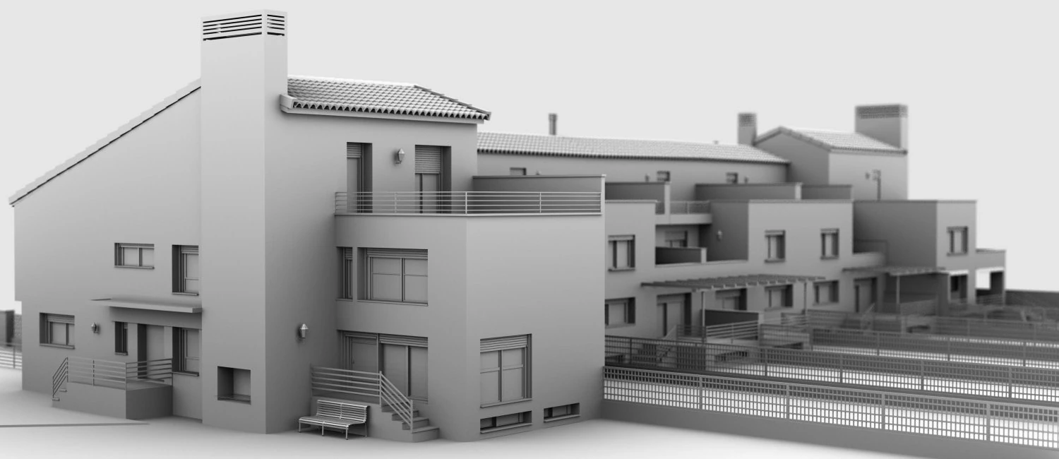urbanization 3D Model .c4d .max .obj .3ds .fbx .stl .blend 