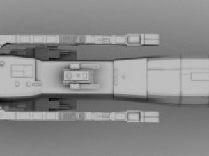 uss sulaco Modello 3D
