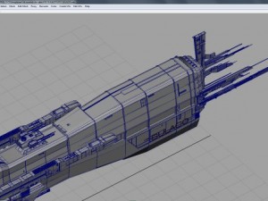 uss sulaco Modello 3D