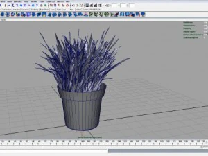 c&eacute;sped Modelo 3D
