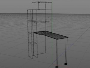 kitchentable3dsrar 3Dモデル