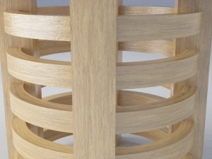 5 rings table Modelo 3D