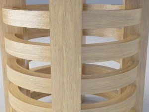 5 rings table 3D Model