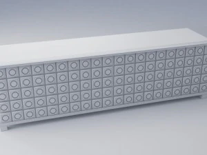 rings shelf 3D Model