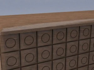 rings shelf 3D Model