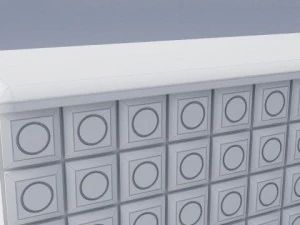 rings shelf 3D Model