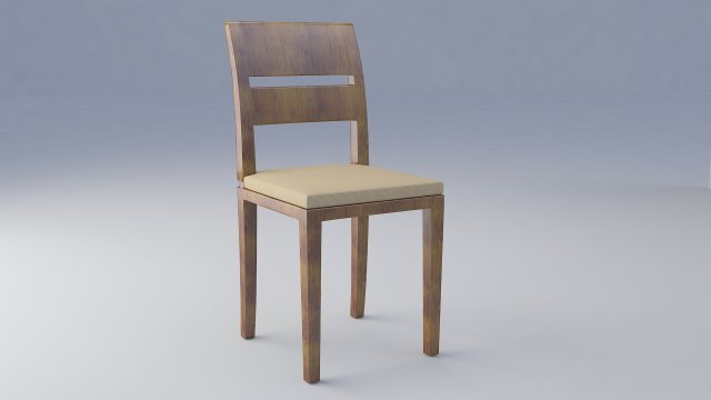 indoor chair 3D Модель .c4d .max .obj .3ds .fbx .stl .blend 