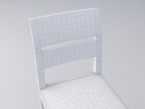 indoor chair 3D Модель