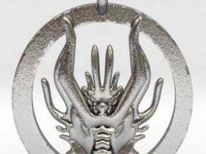 mother of dragons amulet 3D Print Model