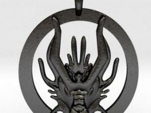 mother of dragons amulet Modelo de Impressão 3D