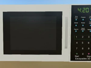 matching white appliances 3D Model