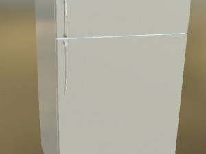 matching white appliances Model 3D