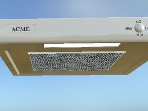 matching white appliances Model 3D