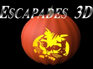 22 carved pumpkin models for halloween 3Dモデル